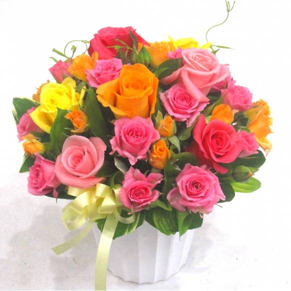《Flower arrangement》Feminine Rose
