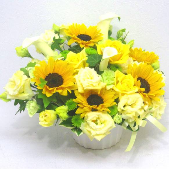 《Flower arrangement》Lemon Yellow