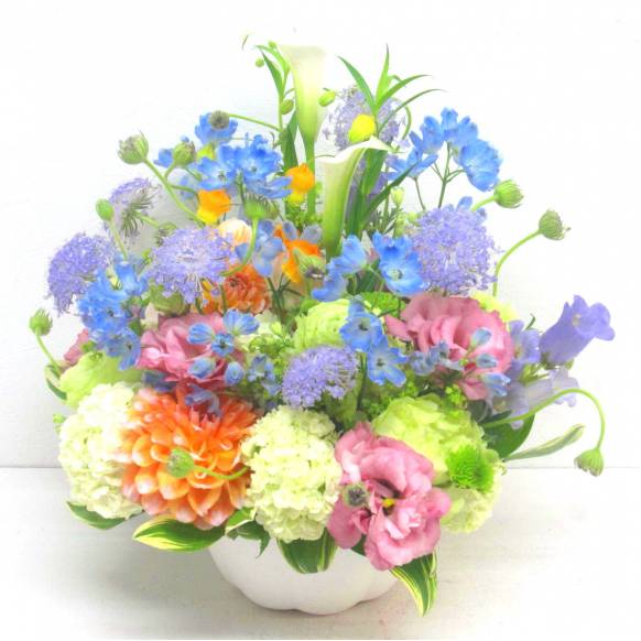 《Flower arrangement》Pastercolors