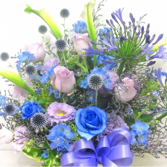 《Flower arrangement》Ocean Blue