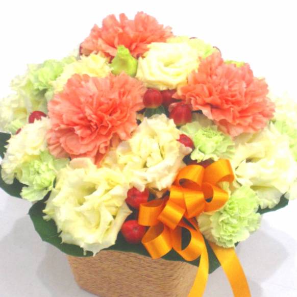 《Flower arrangement》Creamy Orange