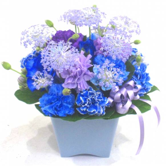 《Flower arrangement》Mysterious Blue Purple