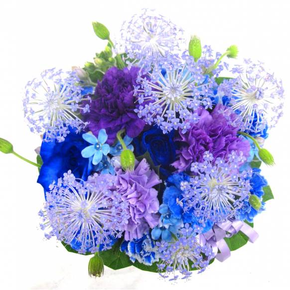 《Flower arrangement》Mysterious Blue Purple