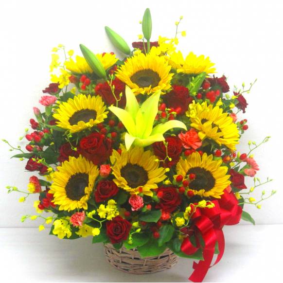 《Flower arrangement》Summer Celebration Baskets