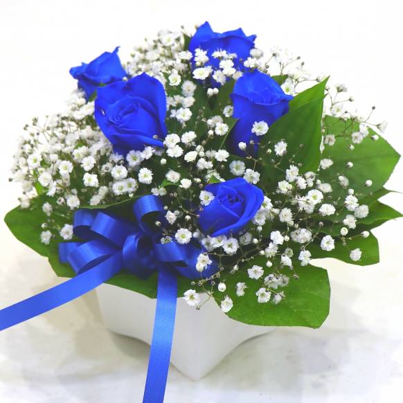 《Flower arrangement》Pretty Blue