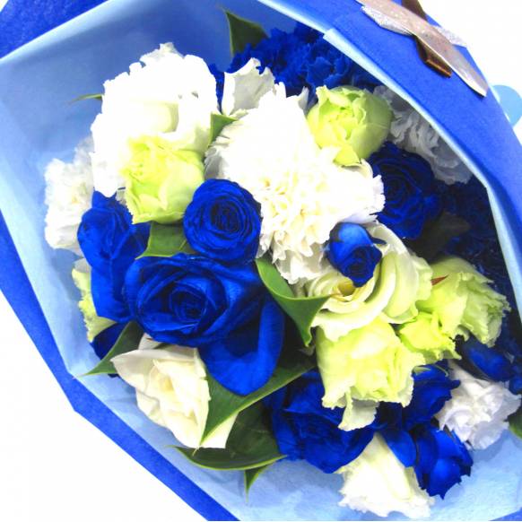 《Bouquet》White Blue