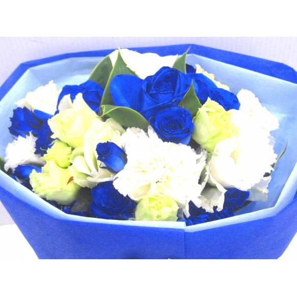 《Bouquet》White Blue