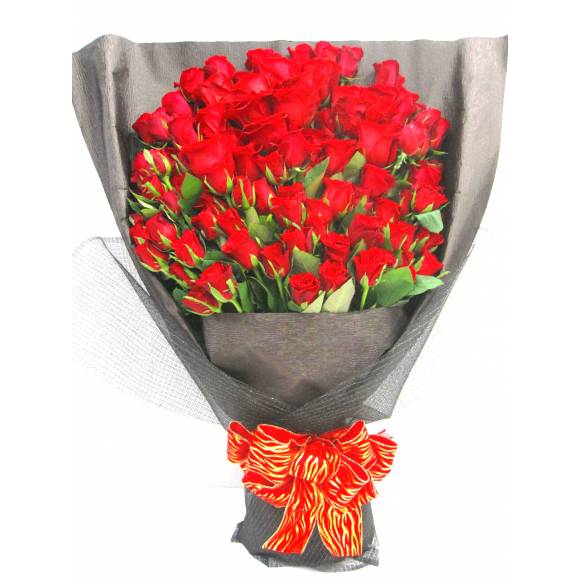 《Bouquet》Premium Red Rose 100