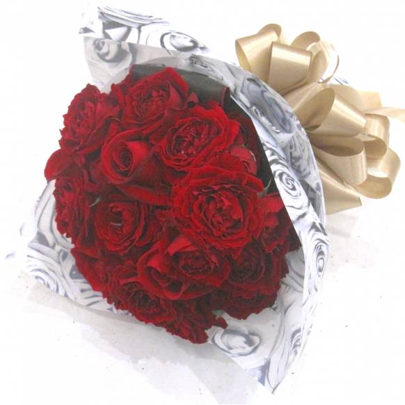 花キューピット加盟店 店舗名：花樹園
フラワーギフト商品番号：902130
商品名：《Bouquet》Premium Stylish Red Rose