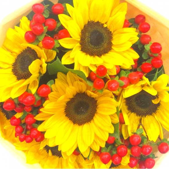 《Bouquet》Happy Sunflower