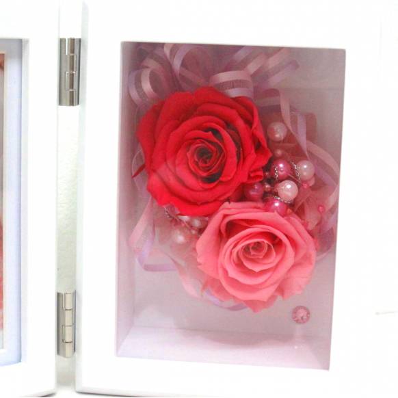 《Preserved Flower》Photo Frame(Pink) 