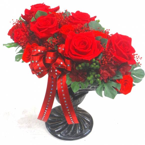 《Preserved Flower》Red Elegance