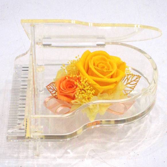 《Preserved Flower》Acrylic Piano (Yellow&Orange ) 