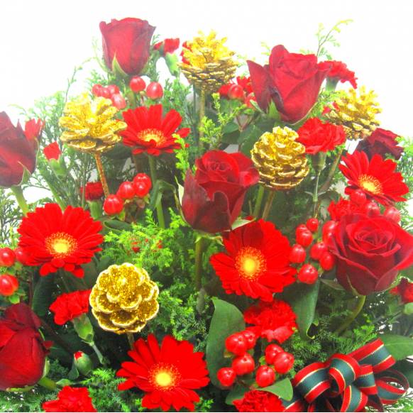 《Flower arrangement》Santa Claus Gifts