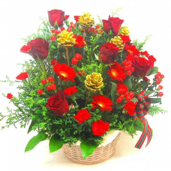 《Flower arrangement》Santa Claus Gifts