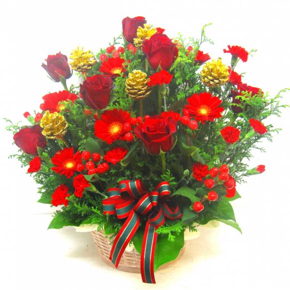 《Flower arrangement》Santa Claus Gifts