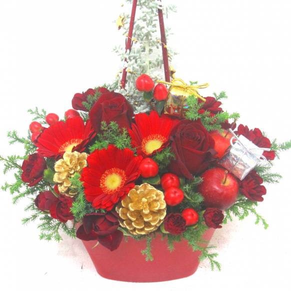 《Flower arrangement》Christmas Tree Luxury