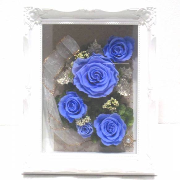 《Preserved Flower》Renaissance Frame M(Blue)