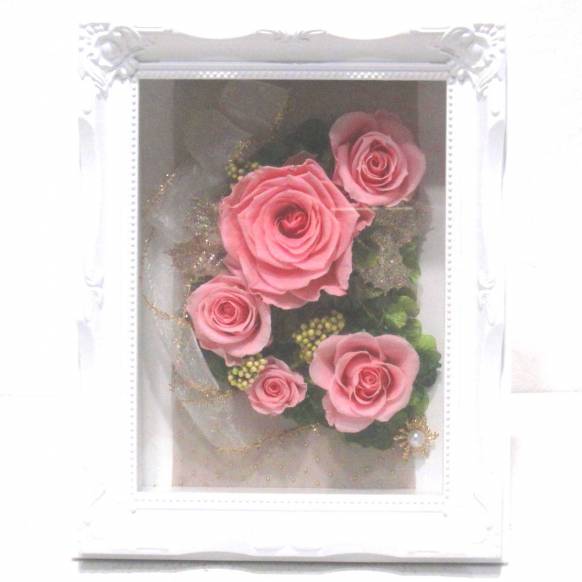 《Preserved Flower》Renaissance Frame M(Pink) 