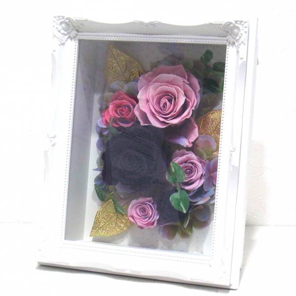 《Preserved Flower》Renaissance Frame L(Purple) 