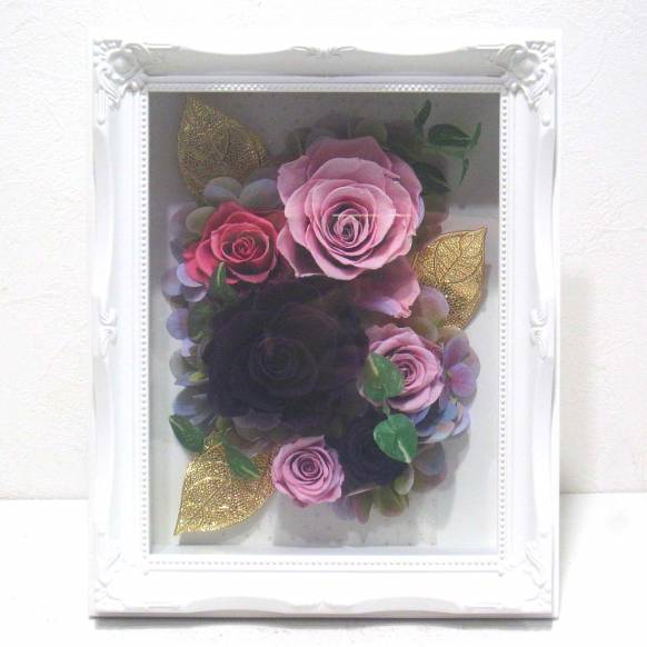 《Preserved Flower》Renaissance Frame L(Purple) 