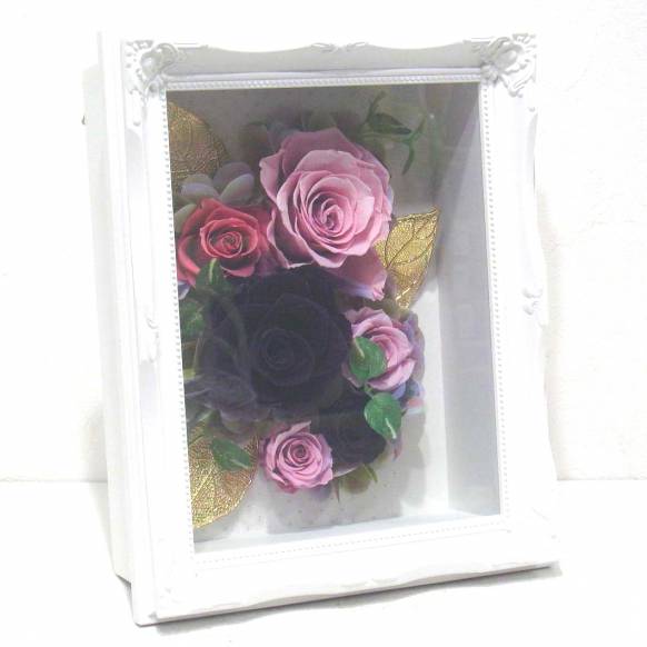 《Preserved Flower》Renaissance Frame L(Purple) 