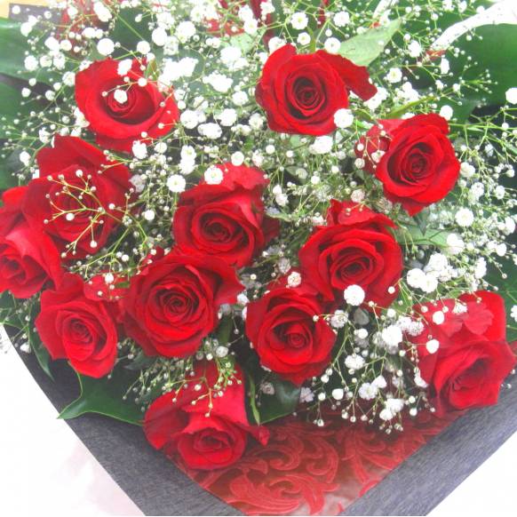《Bouquet》 Red Rose 12 Platinum