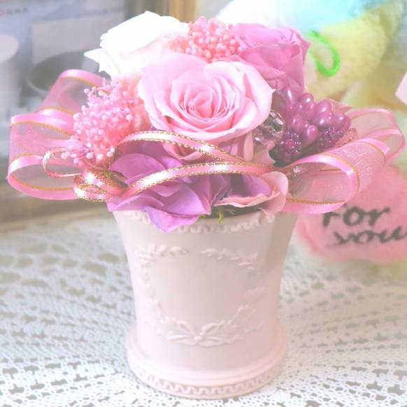 《Preserved Flower》Feminine Pink