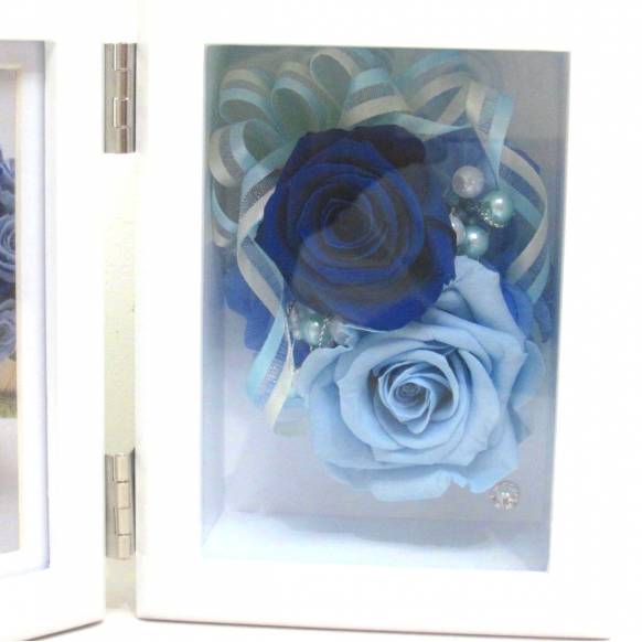 《Preserved Flower》Photo Frame(Blue)