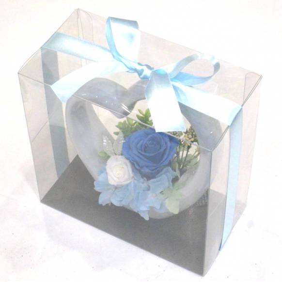 《Preserved Flower》Lovely  Heart(Blue) 