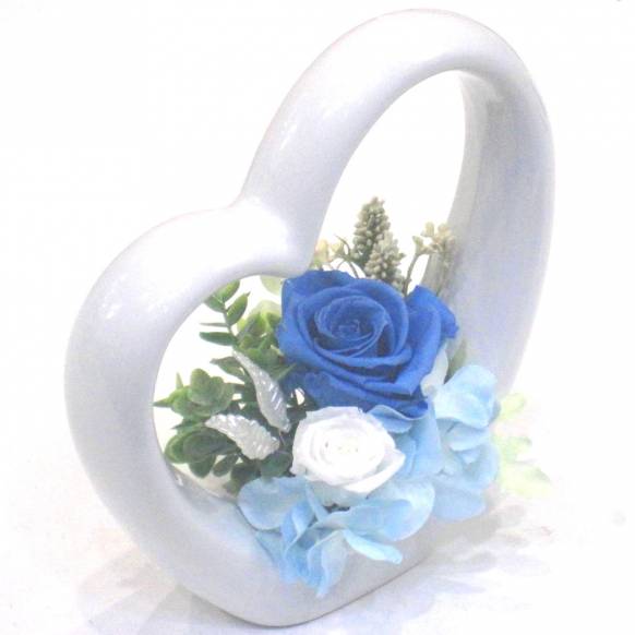 《Preserved Flower》Lovely  Heart(Blue) 