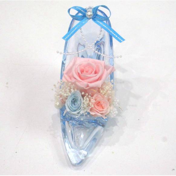 《Preserved Flower》Acrylic High heels Alice Pink