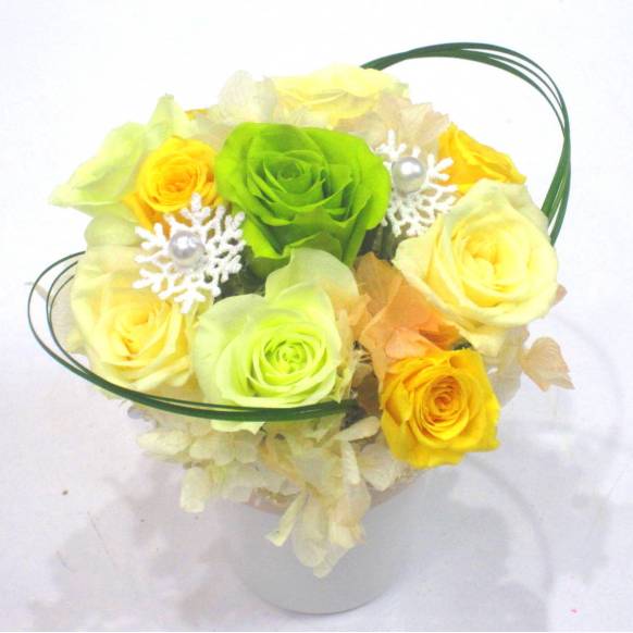 《Preserved Flower》Muscat Yellow