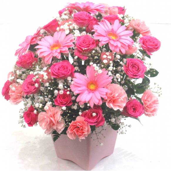 《Flower arrangement》Pinky Gerbera