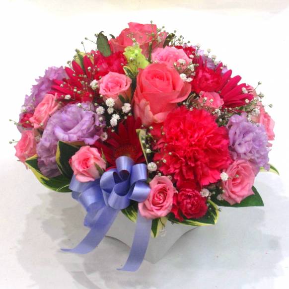 《Flower arrangement》Calm Pink & Purple
