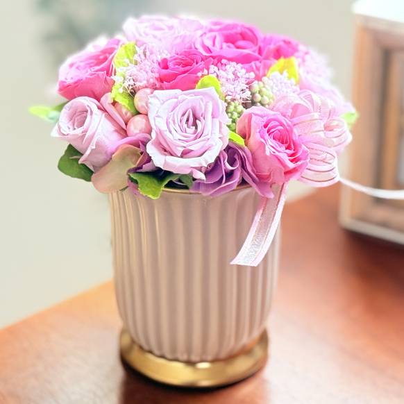《Preserved Flower》Special Luxury Pink Roze